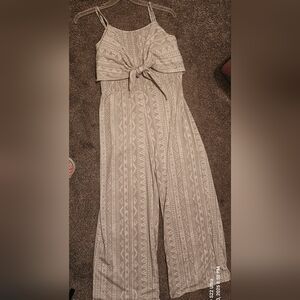 No Boundaries Textured Beige Pants